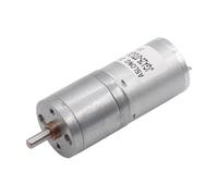 JGA25-370 Geared electronic starter DC 6V12V 24V 25MM Diameter 12-1360RPM High Torque Gearbox Reducer CZAOINCU(35,24V)