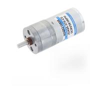 JGA25-370 Geared electronic starter DC electronic starter 6V 12V 24V Gear electronic starter High Torque Converter 22/26/35/58/77/133/171/281/646/1360rpm NWPNLXEA(22 RPM,24V)