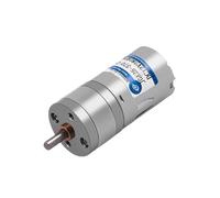 JGA25-370 Miniature Geared electronic starter DC electronic starter 6V 12V 24V gear electronic starter High Torque 12/16/26/30/35/60/77/130/170/280/1360 rpm IINKUEYK(Z,24V)