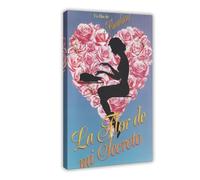 JGACBHE La Flor Di Mi Secreto (Pedro Almodovar) Poster sur toile pour décoration murale de salon, chambre à coucher 60 x 90 cm