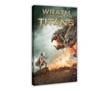 JGACBHE Poster du film Colère des Titans - Décoration murale pour salon, chambre à coucher - 20 x 30 cm