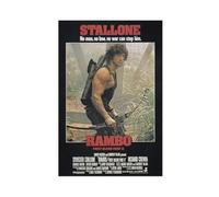 JGACBHE Poster sur toile Rambo : First Blood Part II - Décoration pour chambre à coucher, bureau, chambre - Cadeau 40 x 60 cm