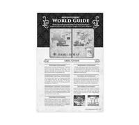 JGAIEWC Affiche sur toile Delicious in Dungeon - Guide du monde - Décoration de chambre à coucher, bureau, chambre - Cadeau - 60 x 90 cm