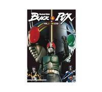 JGAIEWC Impression sur toile Kamen Rider RX - Noir + noir - Décoration pour chambre à coucher, bureau, chambre - Cadeau - 40 x 60 cm