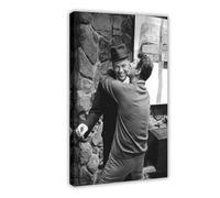 JGAIEWC Poster sur toile Frank Sinatra et Dean Martin C.1960 - Décoration pour chambre à coucher, bureau, chambre, cadeau - 30 x 45 cm