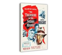 JGAIEWC Poster sur toile The Treasure of Sierra Madre - Décoration pour chambre à coucher, bureau, chambre - Cadeau - 60 x 90 cm
