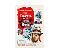 JGAIEWC Poster sur toile The Treasure of Sierra Madre - Décoration pour chambre à coucher, bureau, chambre - Cadeau - 60 x 90 cm