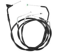 JGANRF Câble d'embrayage Et D'accélérateur Rallongé pour Moto pour Y&amaha Virago XV250 1995 1996 1997 1998 1999 2000 2001 2002 2003 2004 2005 2006 2007