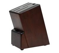 JGATW Bloc Couteaux Porte-Couteau en Noyer Bloc De Couteaux De Cuisine Maison Couteau Support De Rangement Fournitures De Cuisine Porte Couteaux Range Couteaux