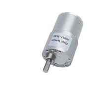 JGB37-3530 Brushed Full Metal Gearbox 37mm Torque Eccentric Shaft Without Bracket 76RPM_12V HZZGMANCAJ