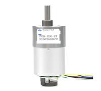 JGB37-3530 DC Gear electronic starter With 16PPR Magnetic Encoder 37MM Diameter 12V24V 12-1600RPM PWM-XH2.54 Plug Parts CZAOINCU(76,24V Motor-ONLY)