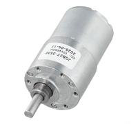 JGB37-3530 Moteur à engrenages CC 12 V 45 tr/min avec support, vitesse réglable et rotation réversible pour automatisation industrielle et appareils intelligents