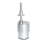 JGB37-520 12V 24V DC motoréducteur 7-960 tr/min Mini Micro moteur à engrenages en métal moteur de réduction d'engrenage électrique M6 moteur à engrenages à arbre Long(35 RPM,12V With Flange)