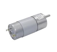 JGB37-555 Moteur à engrenages CC électrique à couple élevé et faible vitesse 12 V Micro 24 V 555 Moteur à engrenages CC for bras de robot(167RPM_12V)
