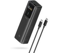 JGD-10 Batterie Externe 100W 10000mAh Power Bank, PD3.0 PPS USB-C Batterie Externe Charge Rapide avec Écran TFT, Batterie Portable pour Xiaomi, iPhone 16/15, Samsung S24, iPad Air/Pro, MacBook