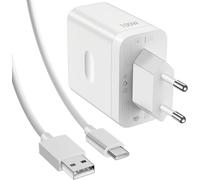 JGD-100W Chargeur pour OPPO SUPERVOOC Charge Rapide Adaptateur Chargeur USB 8A Type C Câble USB C 1 Mètre pour OPPO Reno10 Pro 10 Pro+ 5G Op po Find X8 Ultra X7 Ultra X6Pro Realme 11Pro+ GT6 GT Neo6