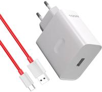 JGD-100W Chargeur Rapide pour Oneplus SUPERVOOC Charge,SUPERVOOC Chargeur Secteur avec 8A Câble USB C 1m pour Oneplus 15 13R 13 Nord CE 5 4 Lite CE 3 Lite Nord 4 5 11 10 Pro 10T 9 Pro Oppo Reno 12F A