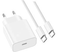 JGD-20W Chargeur Compatible avec iPhone 16/15/15 Pro/16 Pro/15 Pro Max/16 Pro Max/15 Plus/16 Plus; Chargeur Rapide et USB C Câble 1.5M