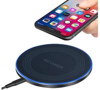 JGD-20W Chargeur sans Fil Rapide, Chargeur sans Fil Samsung, Chargeur Induction iphone, Wireless Charger Compatible avec iPhone 16/11/12/13/14/15, Chargeur pour Samsung Galaxy S22/S23/S21, Pixel