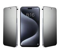 JGD-3 Pièces pour iPhone 16 / iPhone 15 Mat Verre Trempé Anti-Espion Mat Protection Écran Privacy Dureté 9H Anti-Empreintes digitales Anti-Spy Matte Protège Écran pour iPhone 15/16,6.1