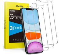 JGD-3 Pièces Verre Trempé pour iPhone 11 / XR et iPhone 12/12 Pro Film Protection Écran (6.1""), Vitre Protecteur, [Installation Facile][sans Bulles][2.5D/9H Dureté]