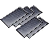 JGD-5Pcs 5V 60mA Poly Module de Panneau Solaire Bricolage pour téléphone Chargeur 68mmx37mm