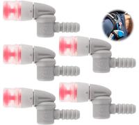 Jgd-5pcs Remplacement De Valve De Morsure Pour Camelbak, Remplacement D'embout Buccal Pour Camelbak Remplacement De Valve De Sac D'hydratation Pour Camelbak, Osprey Vessie D'hydratation (Gris)