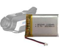 JGD-Batterie de Remplacement 803040 Compatible avec Sena 10C and Sena 10C Pro Motorcycle Bluetooth Camera Bluetooth Headset