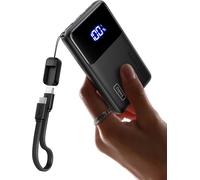 JGD-Batterie Externe, Ultra Petit 10000mAh 45W PD3.0 QC4.0 Power Bank, Batterie Portable USB C Input & Output, Charge Rapide Powerbank Compatible avec iPhone 17 16 15 14 Pro Max Samsung iPad Pro etc