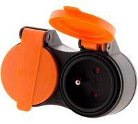 JGD-- Bliplite pour extérieur étanche IP44 2P+T avec accroche - Orange