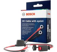 Jgd-Câble De Connexion Pour Chargeurs De Batterie - Câble De Batterie Avec ?Illets Et Fusible De 10 A - Pièce De Rechange D'origine - ?Illets M6, Câble De 52 Cm - 0189999270