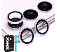 JGD-Caméra Arrière Protecteur pour Samsung Galaxy S23 6,1"" / S23 Plus 6,6"", Anti-rayures, Verre Trempé & Alliage Aluminium, Protection de écran Arrière HD pour S23/S23+ 5G 2023, Violet