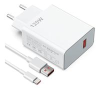 JGD-Chargeur 120W USB C Alimentation Rapide Compatible avec Xiaomi 15 14 Ultra 13 Pro 12 12T Pad 7 7S 6S Redmi Note 15 14 13 12 Pro+ 5G Poco F7 F6 F5 X7 X6 X5 Adaptateur Câble Turbo Hyper Charger