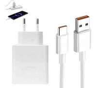 JGD-Chargeur 66W, Supercharger pour Magic 7 Lite avec 6A Câble USB C 1m, Chargeur Rapide 66W pour 90/200/70 Lite X6b X8b Pad X8a X9 Magic6 6Pro 5 5Pro