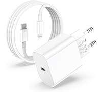 JGD-Chargeur iPhone,Chargeur Rapide avec 2M Câble USB C,Type C Adaptateur Secteur pour Original Apple iPhone 14/13/12/11/Plus/Pro/Pro Max/SE/X/XS/XR SE/8