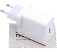 JGD-Chargeur pour Realme OP92JAEH 18W pour Realme 6i, 7i, 8 5G, 8i, 9 5G, C15, C25Y, C35, Narzo 30 5G, Narzo 50A Prime, Pad 10.4 QuickCharge (sans câble) avec Chiffon de Nettoyage d'écran mungoo