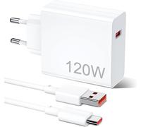 JGD-Chargeur Rapide 120W avec Câble USB Type-C 1M pour Mi Turbo Charge, Xiaomi 12T 11T Pro 12 Lite 12X, Redmi Note 12 11 11S 10, Mi 11 Ultra 11i 10T Lite, POCO M4 X4 X3