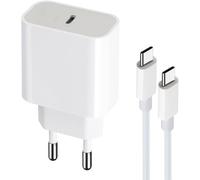 JGD-Chargeur Rapide + Câble pour Honor X5c Plus X6b X8 X7 X6, Magic 8 Pro Lite 7 V5 V3 6 5, 400 400 Smart, 600 600, 200 200, 90 SM .. USB-C 1m PD 3.0 20W