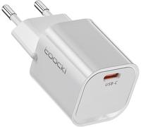JGD-Chargeur Secteur Rapide 20W USB-C avec GaN, Compact & Universel pour iPhone 17/16/15 Pro Max/Samsung S25-S22/iPad/Xiaomi/Huawei - Prise USB C & Sécurité Intelligente (Blanc)