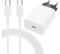 JGD-Chargeur Secteur USB C 30W pour Google 10 Pro Fold Pixel 8 Pro 8a 7 6a, Chargeur avec câble USB C 1M pour téléphone Pixel à Recharge Rapide, pour Galaxy A26 5G s24 A16 A35 Z Fold6, pour iPhone 15