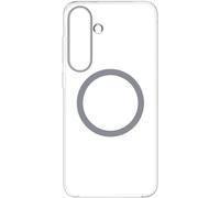 JGD-Clear Magnetic Case Coque magnétique Transparente Compatible avec la Technologie Magnetic Power Profile pour Galaxy S25+