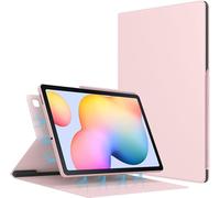 JGD-Coque Compatible avec Samsung Galaxy Tab S6 Lite 10,4 Pouces 2024/2022/2020 SM-P620/P625/P613/P619/P615/P610, Housse avec Support Magnétique Étui Léger avec Veille/Réveil Auto, Rose Clair