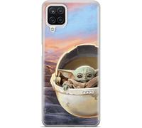 JGD-Coque de téléphone Portable pour Samsung A12 / M12 Original et sous Licence Officielle Star Wars Motif Baby Yoda 005 Parfaitement adapté à la Forme du téléphone Portable, Coque en TPU