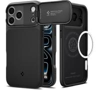 JGD-Coque pour iPhone 17 Pro Max, Optik Armor MagFit, [Protection Caméra] - Noir