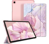 JGD-Coque pour Samsung Galaxy Tab A11 Plus (A11+) 11 Pouces 2025 et Galaxy Tab A9 Plus (A9+) 11¿ 2023, Etui Transparent Givré Dur Housse Fine et Légère, Marbre Glorieux
