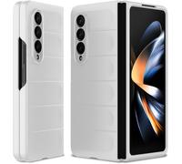 JGD-Coque pour Samsung Galaxy Z Fold 4, Hard PC, Antichoc Anti-Rayures Bumper Protection Etui Housse Case Cover Samsung Galaxy Z Fold 4, Blanc