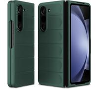 JGD-Coque pour Samsung Galaxy Z Fold 5, Hard PC, Antichoc Anti-Rayures Bumper Protection Etui Housse Case Cover Galaxy Z Fold 5, Vert