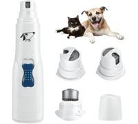 Jgd-Coupe Griffes Chien, Coupe Ongle Chien Silencieux Pour Animaux De Compagnie, Lime A Ongle Electrique Pour Chien, Faible Bruit, Coupe Griffes Chat Et Chien, Faible Vibration, Toilettage Du Chien