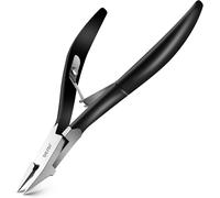 Jgd-Coupe-Ongles D'orteils À Lame Droite Pour Personnes Âgées ¿ Coupe-Ongles À Mâchoire Large Et Pointue Pour Ongles Incarnés, Ciseaux De Toilettage De Précision Pour Ongles Sains (Noir)