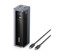 JGD-EnerGeek Powerbank 145W 20800mAh, Batterie Externe Charge Rapide avec 2X USB-C PD 3.0 100W Max, Affichage Intelligent, Compatible avec MacBook Pro, Dell, HP, SteamDeck, iPhone 16/15/14, Samsung